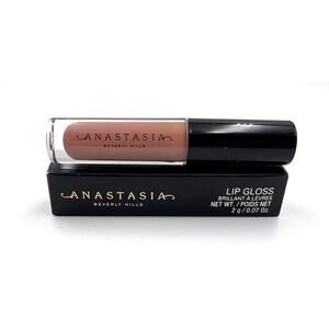 Anastasia Beverly Hills Lip Gloss ~ TOFFEE ~ 0.07 oz / 2g NEW in Box Mini Trave
